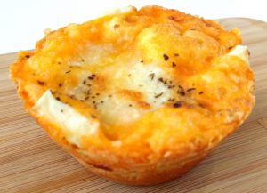 Potato and Mozzarella Egg Muffin