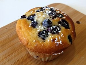 Sweet Blueberry Cream Cheese Muffin